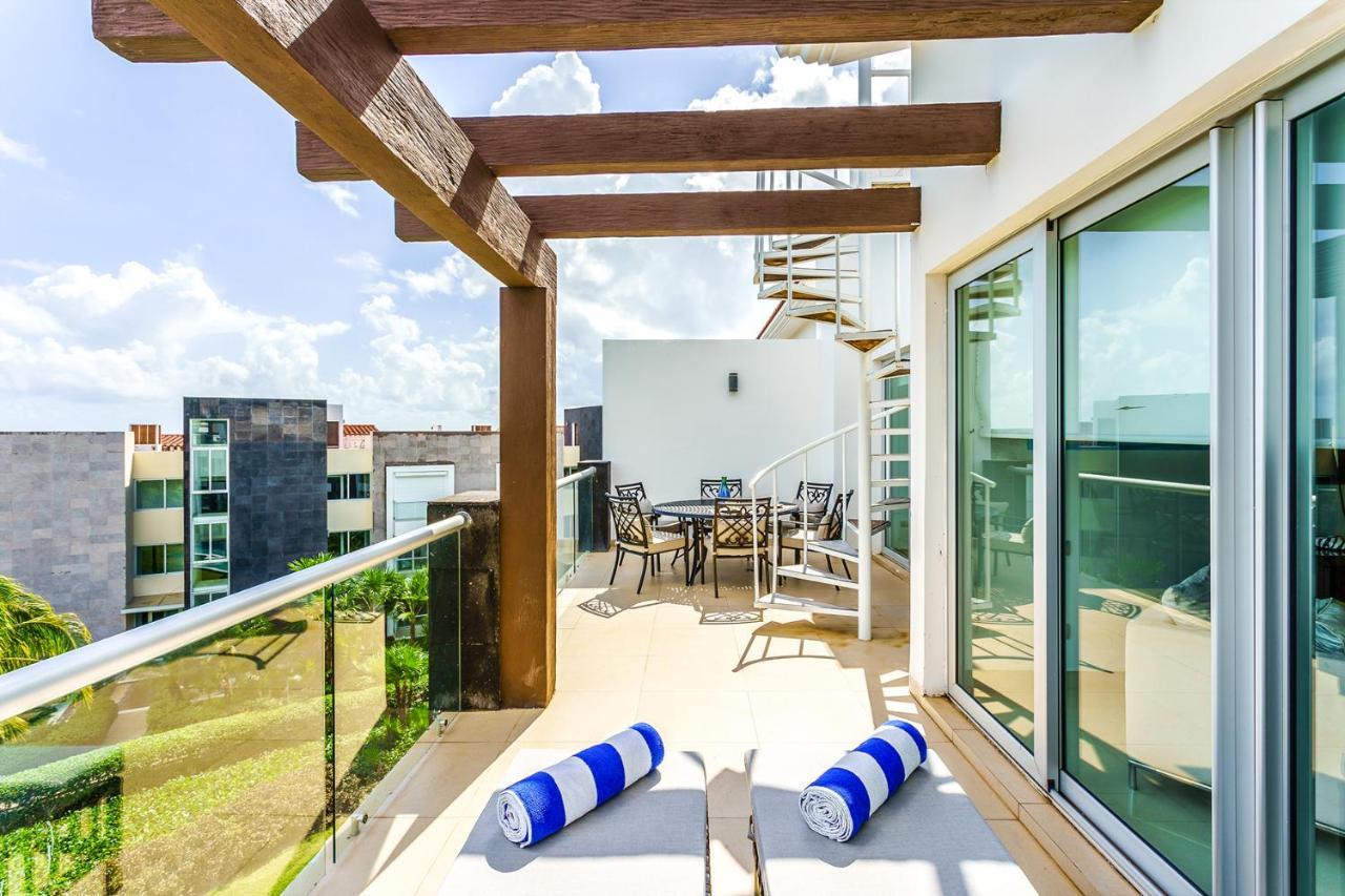 Luxury Condos At Mareazul Beachfront Complex With Resort-Style Amenities 普拉亚卡门 外观 照片
