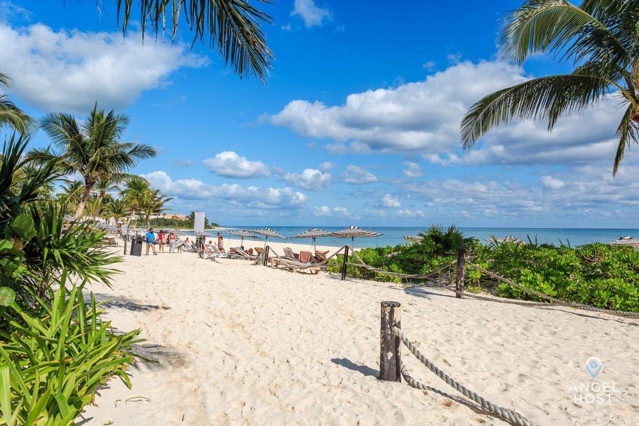 Luxury Condos At Mareazul Beachfront Complex With Resort-Style Amenities 普拉亚卡门 外观 照片